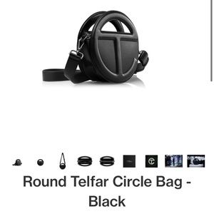 Telfar Black Circle Bag